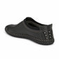 Arlo Midnight Black Slip-Ons